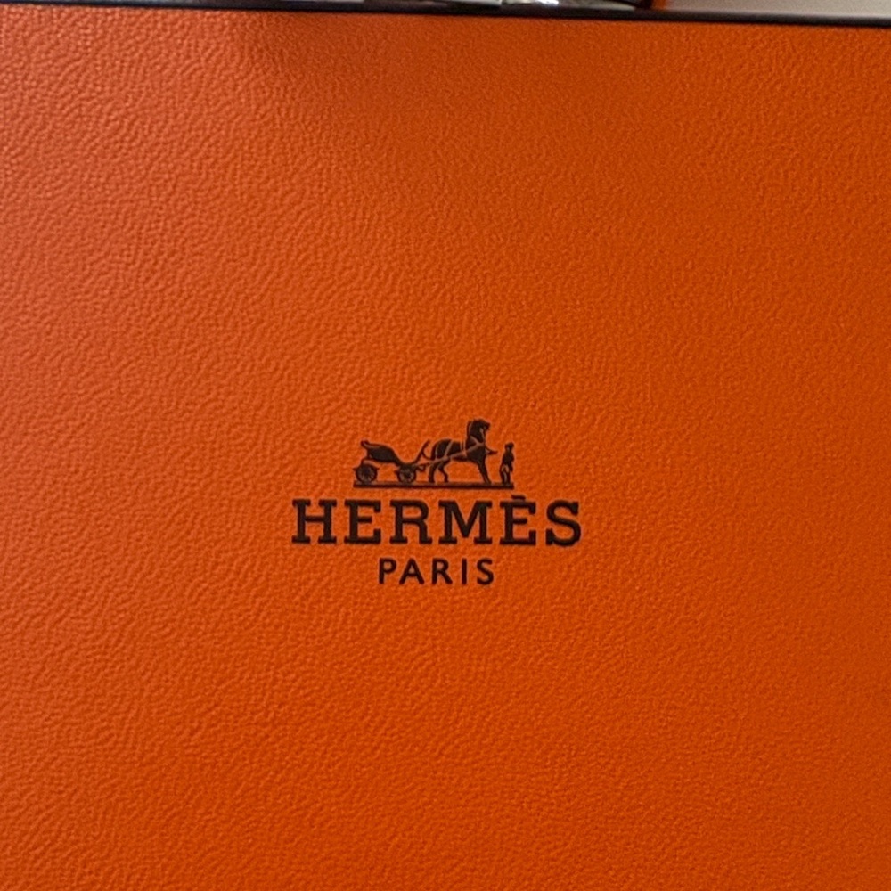 Hermes Black and Silver H Bracelet - Picture 2 of 8